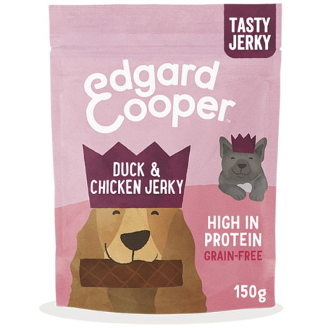 Edgard Cooper Strisce di Anatra e Pollo Senza Cereali 150 gr - 