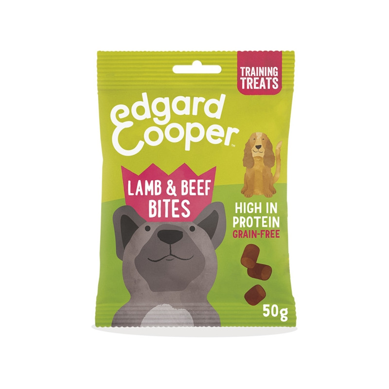 Edgard Cooper Bocconcini Bites di Agnello e Manzo Senza Cereali 50 gr