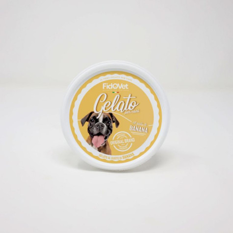 FIDOVET Gelato per cani gusto banana 40gr. -