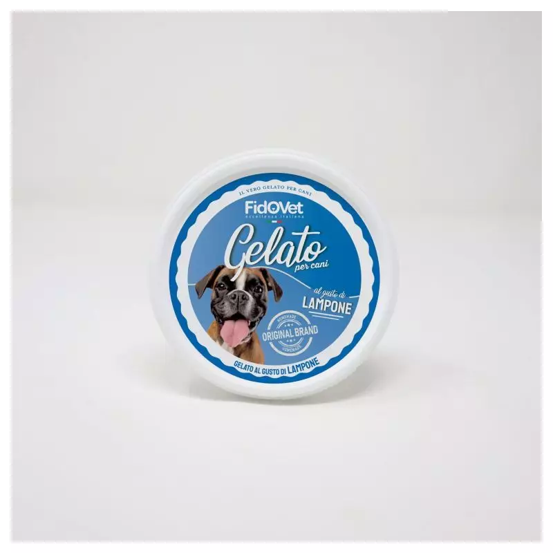 FIDOVET Gelato per cani gusto lampone 40gr. FIDOVET Gelato per cani gusto lampone 40gr.