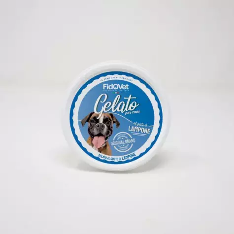 FIDOVET Eis mit Himbeergeschmack für Hunde 40gr. -