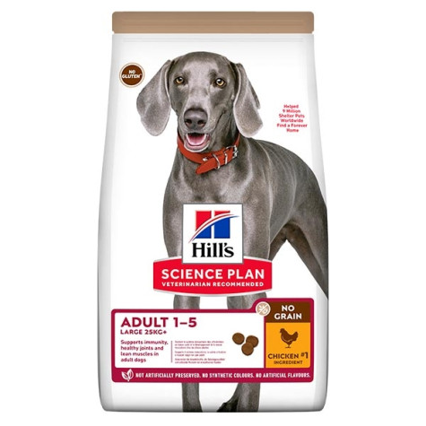 Hill's Pet Nutrition - Science Plan No Grain Adult Large Breed con Pollo - 