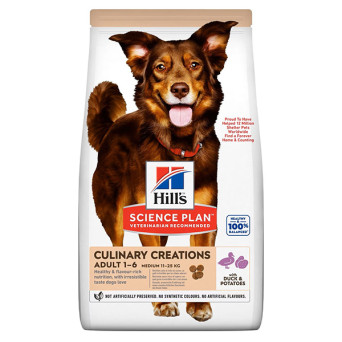 Hill's Pet Nutrition - Science Plan Dog Culinary Creations Anatra e Patate 14KG - 