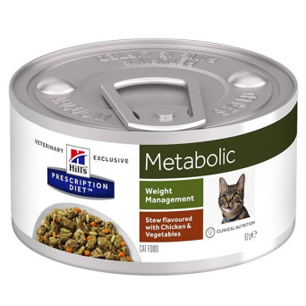 Hill's Pet Nutrition - Prescription Diet Stew Metabolic Weight Management con Pollo e Verdure - 