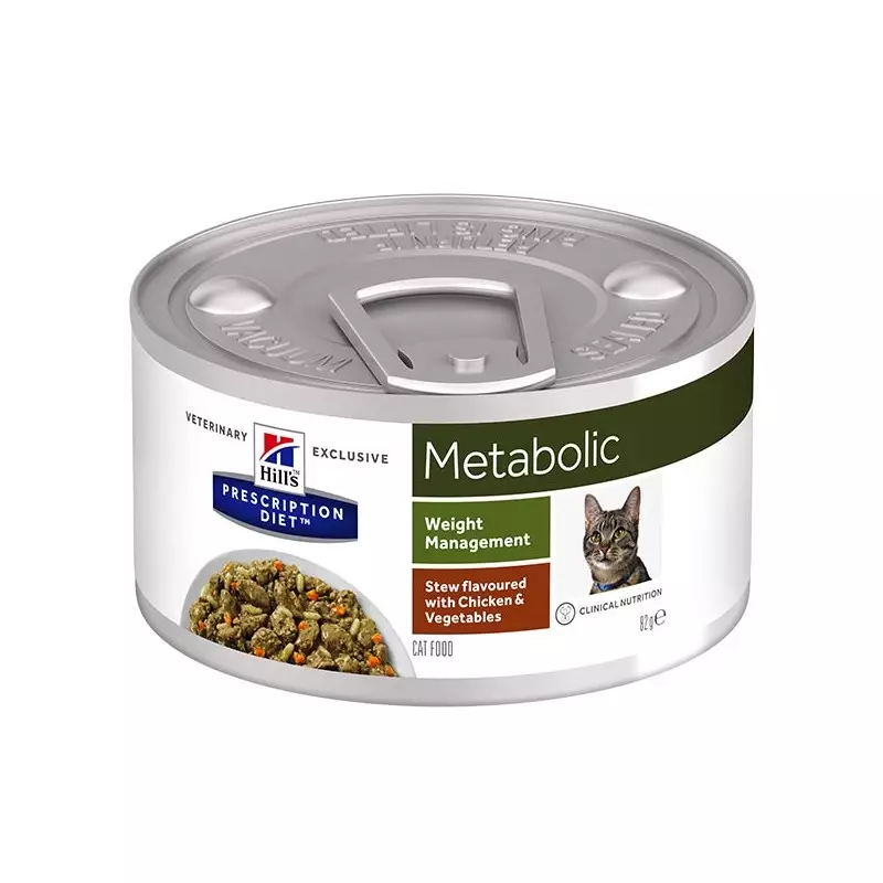 Hill's Pet Nutrition - Prescription Diet Stew Metabolic Weight Management con Pollo e Verdure Hill's Pet Nutrition - Prescription Diet Stew Metabolic Weight Management con Pollo e Verdure