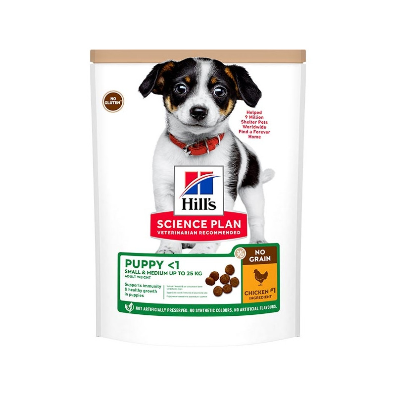 Hill's Pet Nutrition - Science Plan No Grain Puppy con Pollo
