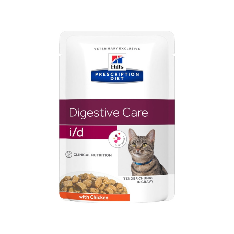 Hill's i / d Digestive Care for Chicken Cats x 85 gr.