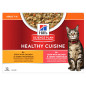 Hill's Pet Nutrition - Science Plan Healthy Cuisine Cat Adult Spezzatini con Pollo e Salmone