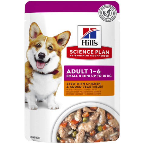 Hill's Pet Nutrition - Science Plan Healthy Cuisine Adult Small & Mini Spezzatino con Pollo -