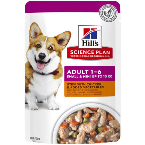 Hill's Pet Nutrition - Science Plan Healthy Cuisine Adult Small & Mini Spezzatino con Pollo - 