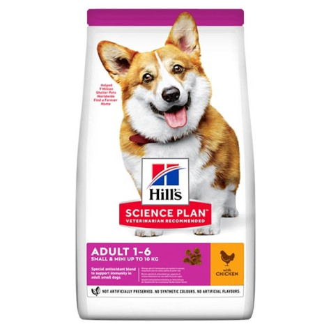 Hill's Pet Nutrition - Science Plan Small & Mini Adult con Pollo 3KG -