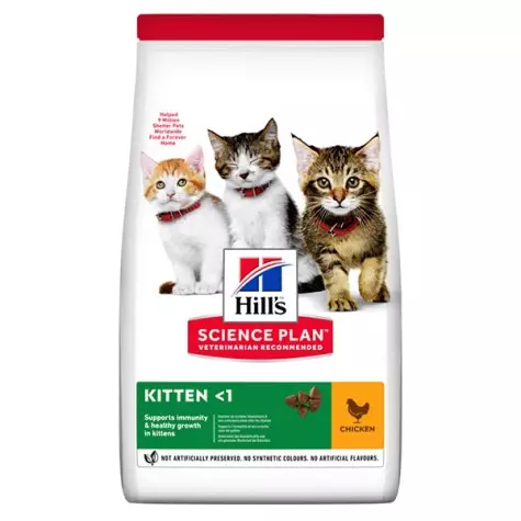 Hill's Pet Nutrition - Science Plan Kitten con Pollo 1 anno 3KG - 