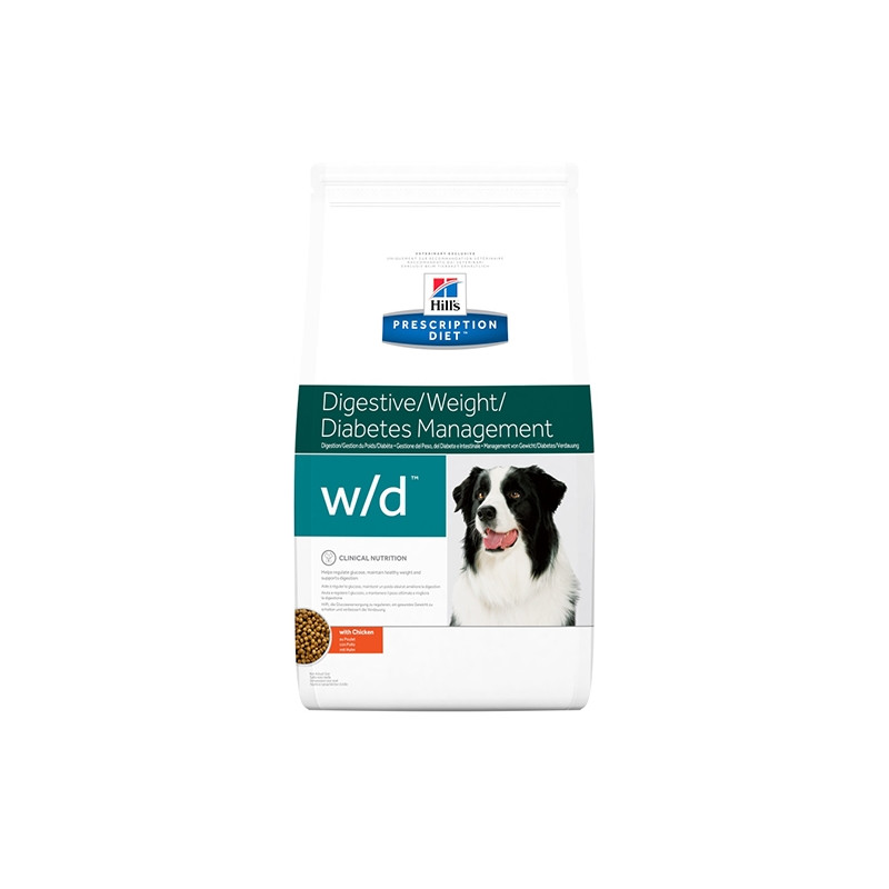 Hill's Pet Nutrition – verschreibungspflichtige Diät mit Verdauungs-/Gewichts-/Diabetes-Management, 10 kg