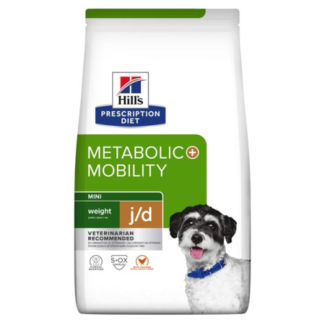 Hill's Pet Nutrition – Prescription Diet Metabolic + Active Mobility Small & Mini 1 kg –