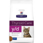 Hill's Pet Nutrition - Prescription Diet y/d Thyroid Care 3KG