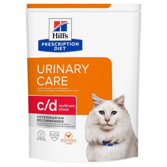 Hill's Pet Nutrition – Prescription Diet c/d Urinary Stress Multicare Urinary Care 1,50 kg –