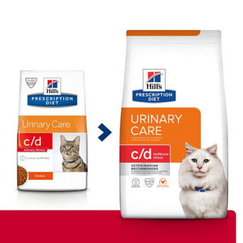 Hill's Pet Nutrition - Prescription Diet c/d Urinary Stress Multicare Urinary Care 8KG - 