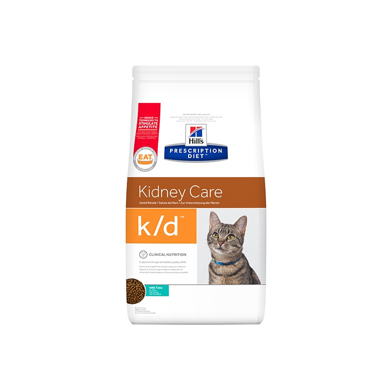 Hill's Pet Nutrition – Prescription Diet k/d Kidney Care con Tonno 3KG