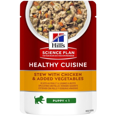 Hill's Pet Nutrition - Healthy Cuisine Puppy Medium & Large Pollo 90gr. - 