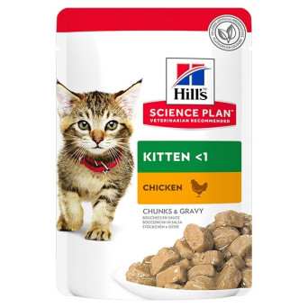 Hill's Pet Nutrition - Science Plan Kitten con Pollo 85gr.x12 - 