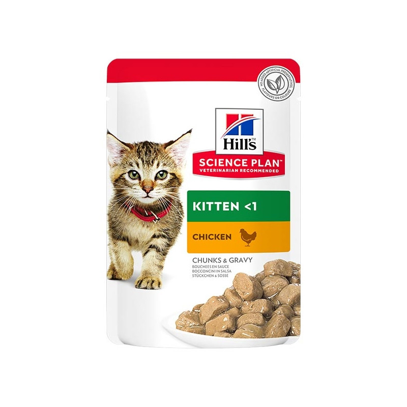 Hill's Pet Nutrition - Science Plan Kitten con Pollo 85gr.x12