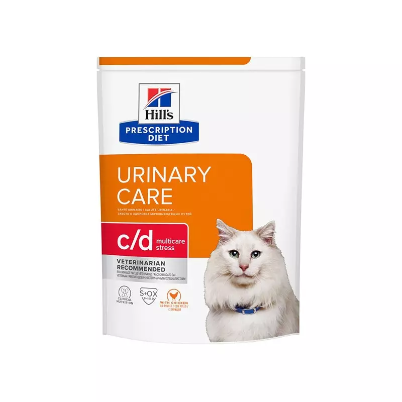 Hill's Pet Nutrition - Prescription Diet c/d Urinary Stress Multicare Urinary Care 400gr. Hill's Pet Nutrition - Prescription Diet c/d Urinary Stress Multicare Urinary Care 400gr.