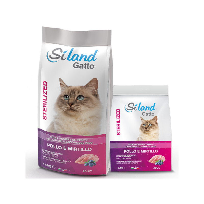 Aurora Biofarma - Adult Sterilizzato Poulet et Myrtilles 400 g. Aurora Biofarma - Adult Sterilizzato Poulet et Myrtilles 400 g.