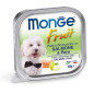 Monge - Fruit Paté et Bocconcini avec Saumon et Pera 100 g.