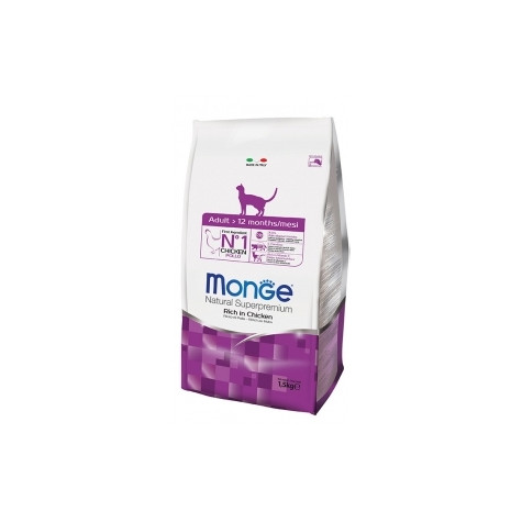 Monge - Natural Superpremium Adult Reich an Huhn 400 gr. - 