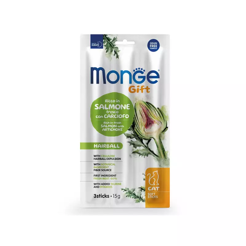 Monge - Snack Salmone Fresco con Carciofo 45 gr.