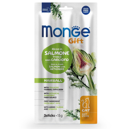 Monge - Snack Salmone Fresco con Carciofo 45 gr. - 