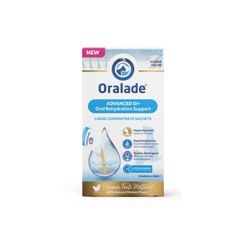 Vet Bros - Oralade 6 sachets x 50 ml pour chiens et gatti Vet Bros - Oralade 6 sachets x 50 ml pour chiens et gatti