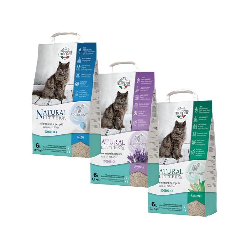 Marpet - Equilibriavet Litière Vegetale 6LT Marpet - Equilibriavet Litière Vegetale 6LT