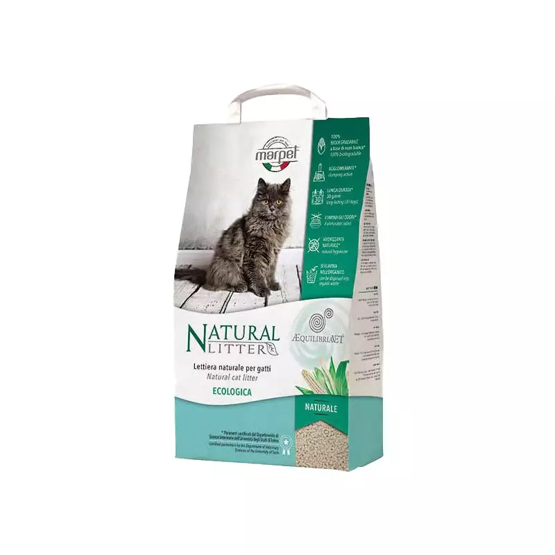 Marpet - Equilibriavet Natural Vegetable Litter 22LT Marpet - Equilibriavet Natural Vegetable Litter 22LT
