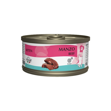 Marpet - Aequilibriavet Chef Kitten Manzo 80 gr. - 