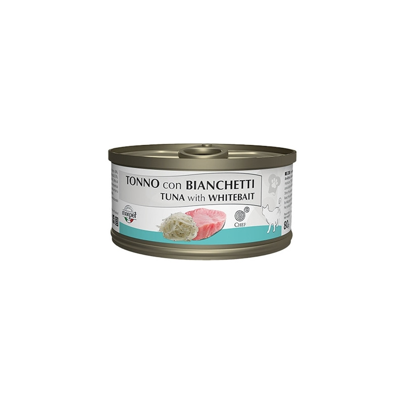 Marpet - Aequilibriavet Chef Thon avec Bianchetti 80 g. Marpet - Aequilibriavet Chef Thon avec Bianchetti 80 g.
