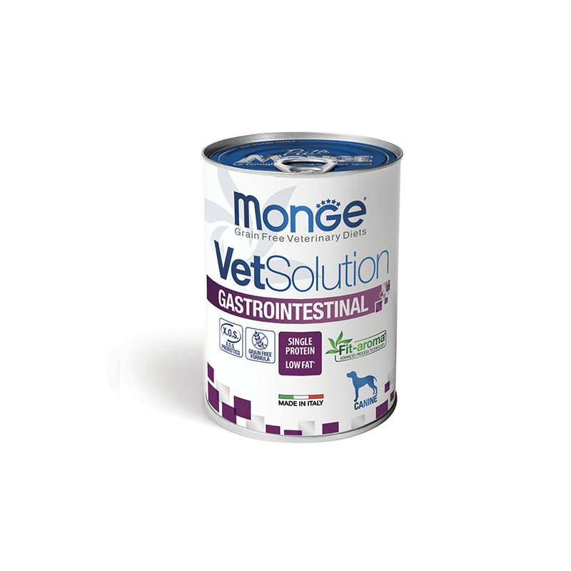 Monge - VetSolution Dog Gastrointestinal 4X400 g. Monge - VetSolution Dog Gastrointestinal 4X400 g.