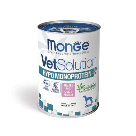 Monge - VetSolution Dog Hypo Monoprotein Maiale 400 gr. - 
