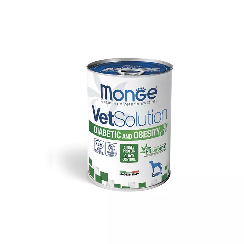 Monge - VetSolution Dog Diabeti and Obesity 400 gr. Monge - VetSolution Dog Diabeti and Obesity 400 gr.