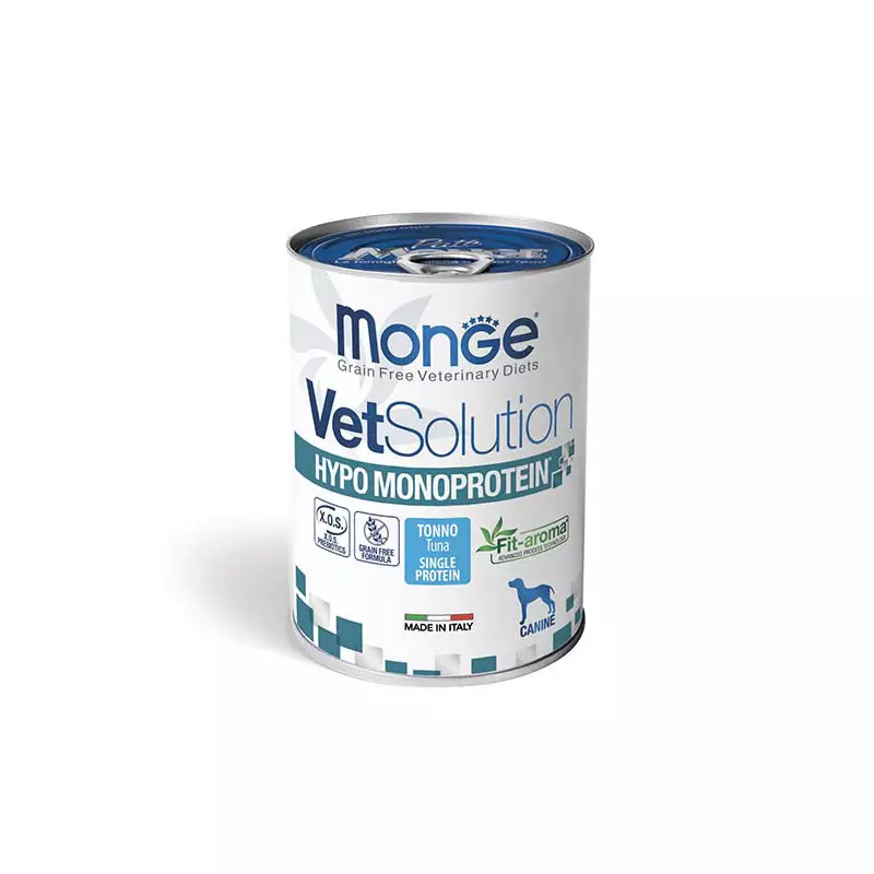 Monge - VetSolution Dog Hypo Monoprotein Tonno 400 gr.