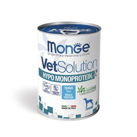 Monge - VetSolution Dog Hypo Monoprotein Tonno 400 gr. - 