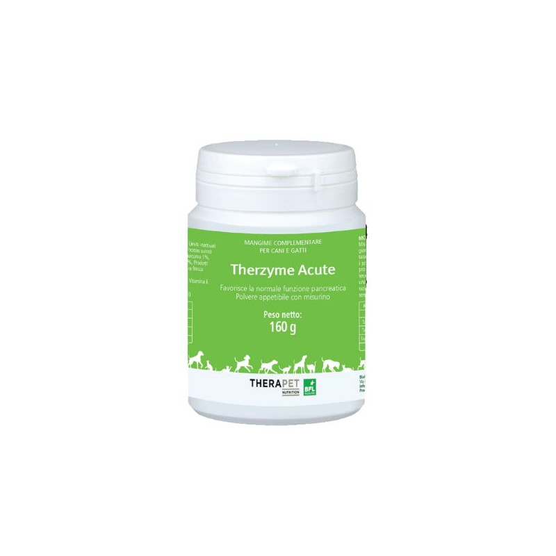 Bioforlife Therapet - Therzyme Acute 160 g. Bioforlife Therapet - Therzyme Acute 160 g.