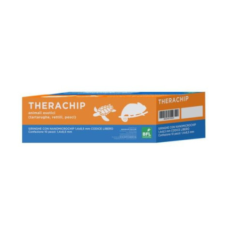 Bioforlife Therapet - Syringe with nanochip for exotic pets Needle 1.4 x 8.5 mm - 