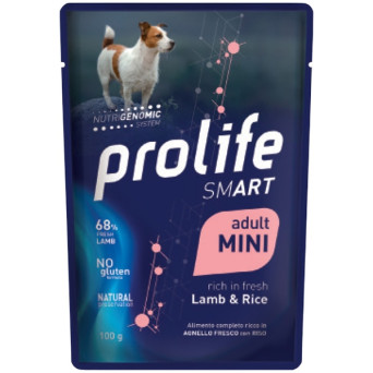 Prolife - Smart Adult Mini Lamm & Reis Umido 100gr. -