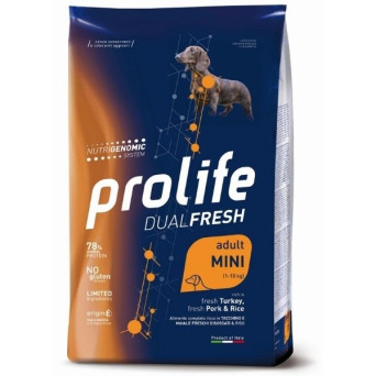 Prolife - Dual Fresh Adult Mini Putenfleisch & Reis 7KG -