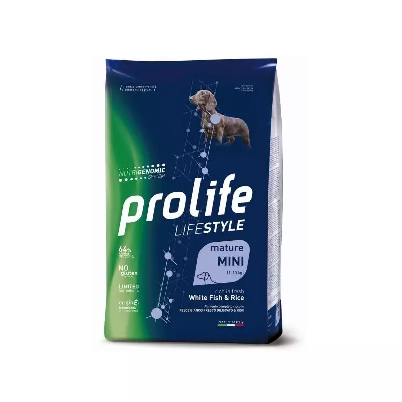 Prolife - Life Style Mature Mini White Fish & Rice 7 KG Prolife - Life Style Mature Mini White Fish & Rice 7 KG