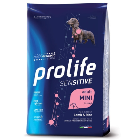 Prolife - Sensitive Adult Mini Lamb & Rice 600gr. - 