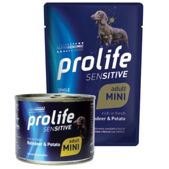 Prolife - Sensitive Adult Mini Reindeer & Potato 100GR - 