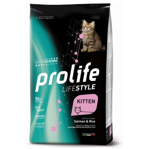 Prolife - Life Style Kitten Salmon & Rice 7KG - 