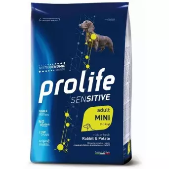 Prolife - Sensitive Adult Mini Rabbit & Potato 600gr - 